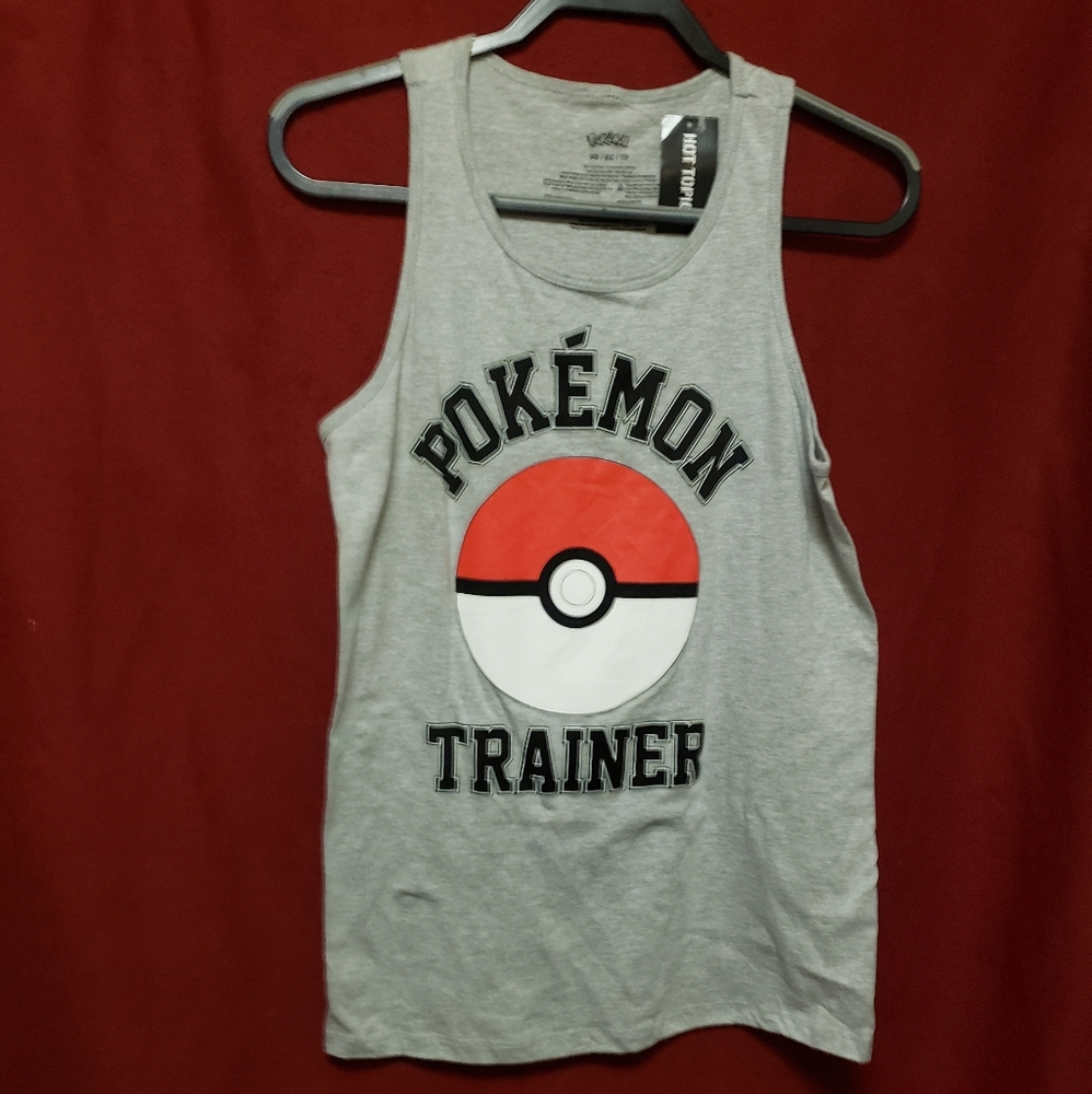 POKEMON TRAINER TANK TOP- HOT TOPIC/UNISEX/XS/NWT
